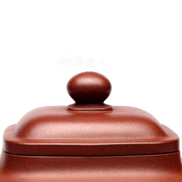 宜兴名家陆虹炜紫砂壶作品《四方传炉壶》原矿全手工优惠全场包邮真品