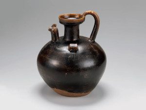 紫砂壶型天鸡壶