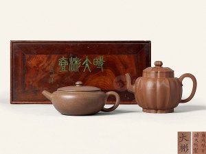 时大彬双壶时隔六载两度上拍，成交价皆上千万