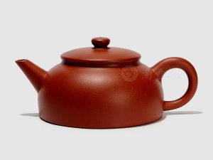 中国古美術・原鉱清水泥大紅袍紫砂壺・底款：顧景舟 范曽・紫砂壺・急須・茶壺・茶道 新品未使用】中国古美術?原鉱底槽清泥養神紋?紫砂壺?底款:顧景舟