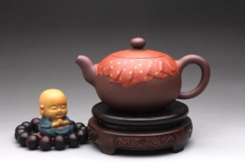 周伟光制佛光普照壶