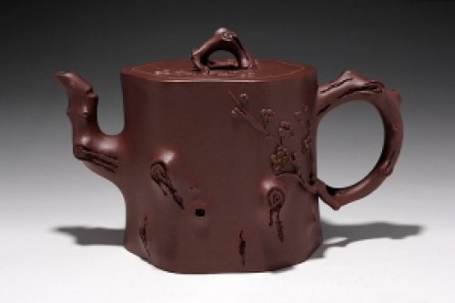 盛英杰全手工制梅桩壶