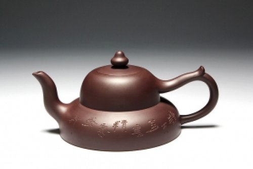 徐安碧制笠荫壶