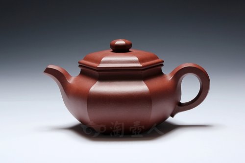六方仿古紫砂壶