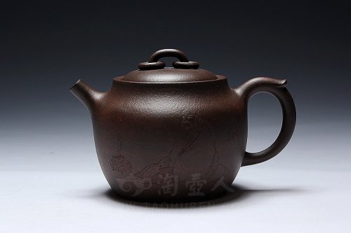 虚怀若谷紫砂壶