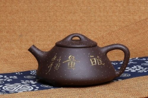 薄胎石瓢紫砂壶