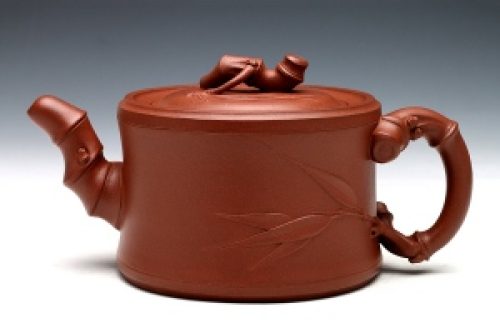 谢曼伦制一段竹壶