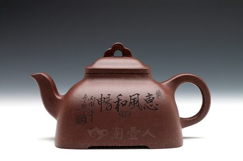 周志良制弧棱壶