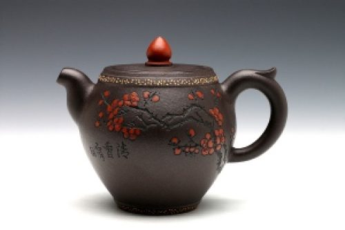 沈汉生刻苏敏制金砂泉语壶