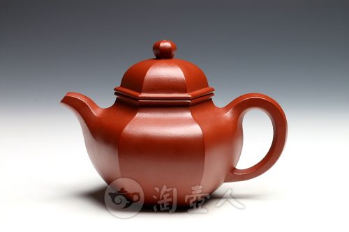 六方掇球紫砂壶
