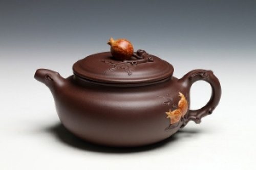 黄达君制石榴壶 黄达君制石榴壶