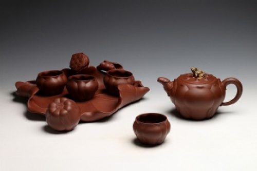 荷叶套具(薄胎)