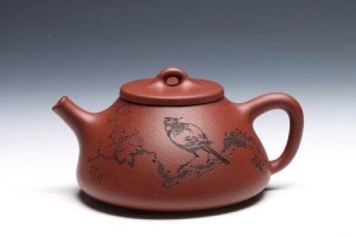 鲍志强制乐人石瓢壶