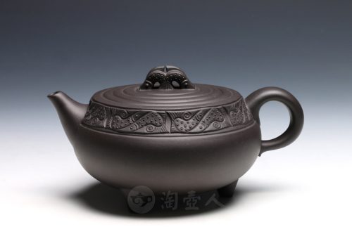 曹燕萍制双鱼戏水壶