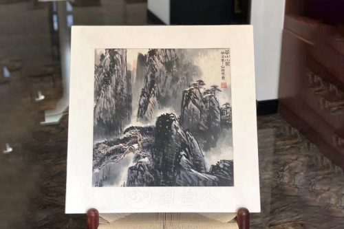 谭泉海制黄山小景