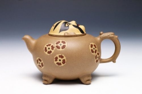 鲍廷博制粉墨乾坤壶