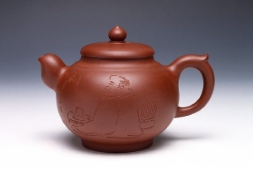 查元康制憨鸟紫砂壶