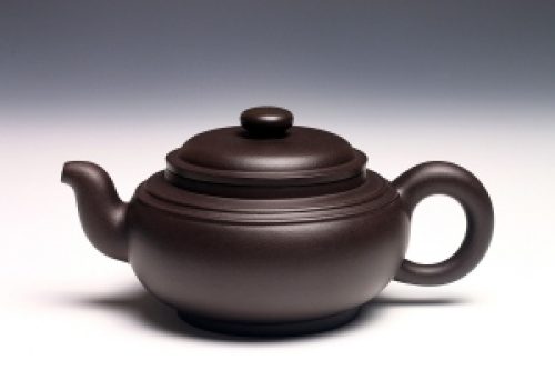 王石耕制双线扁灯壶