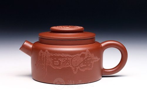 赖晓红制海纳百川壶