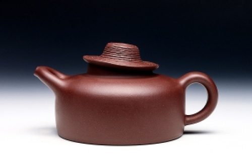 全手放牛紫砂壶