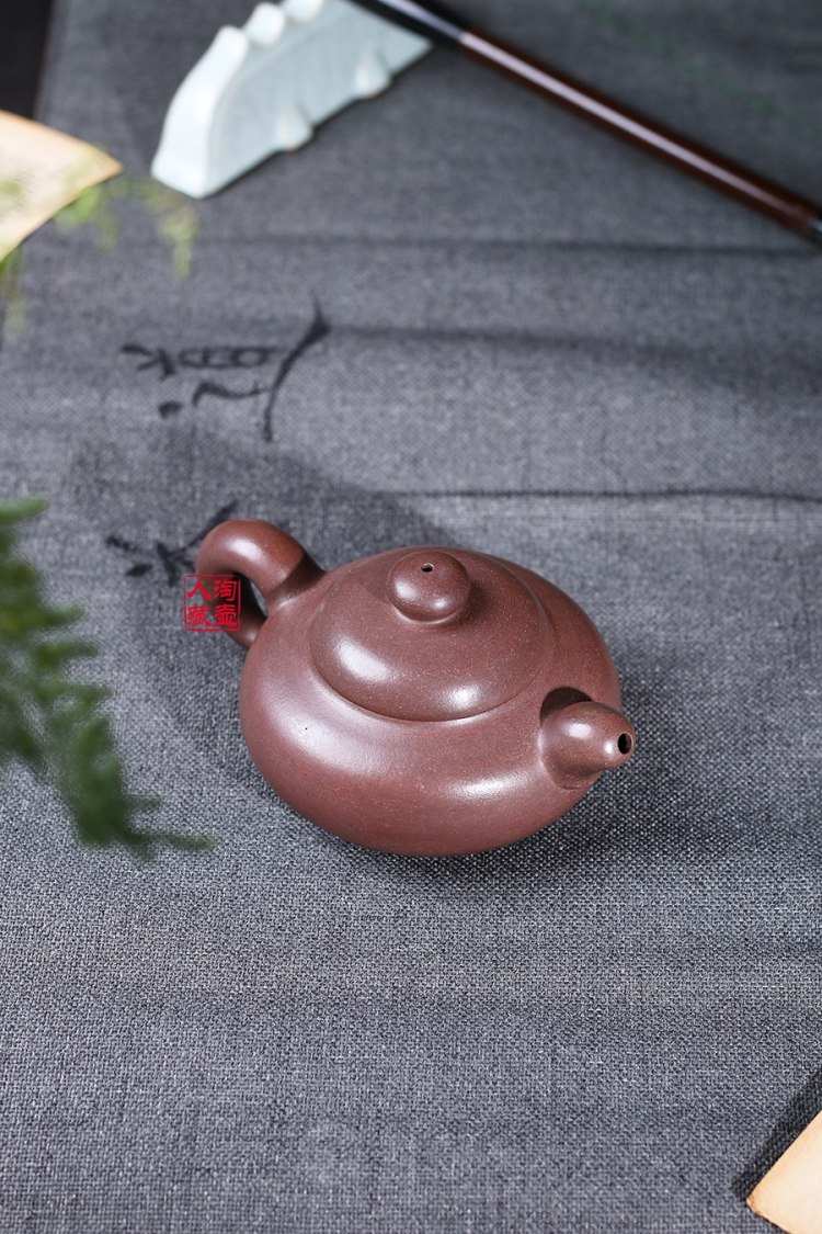 蒋靓男全手工制《古溪壶》