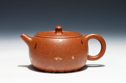 若锦(戗金)紫砂壶