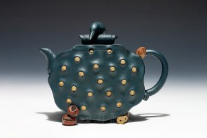 水盂。文房具。紫砂彫。蓮蓬。蛙。美品。古美術。骨董品。希少。舊家藏出。 cb818ce3deb1cc3b.jpg@300w_90q.jpg