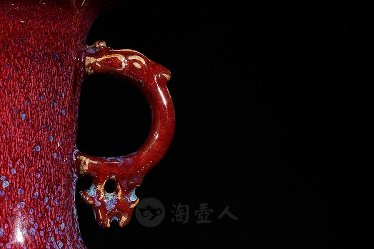 周松建制龙耳赏瓶