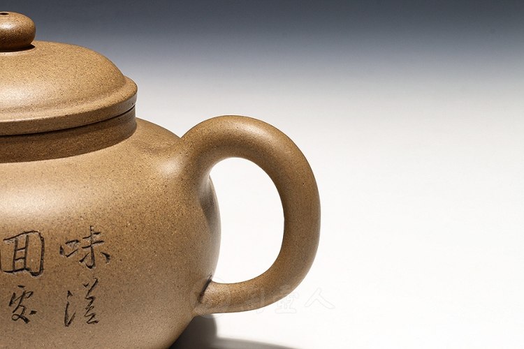 蒋贞祥制柿圆紫砂壶