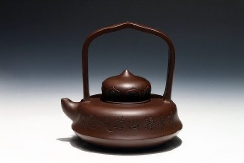 沈汉生制菩提提梁壶