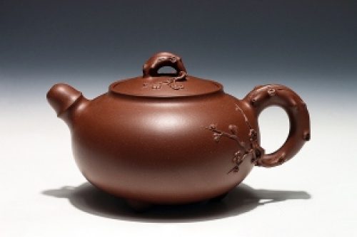 全手梅竹亲紫砂壶