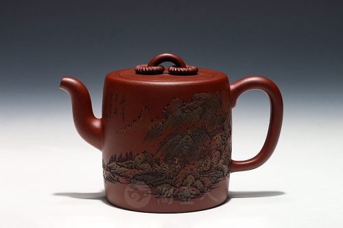 双圈紫砂壶