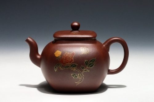 胡洪明制四方春常在壶