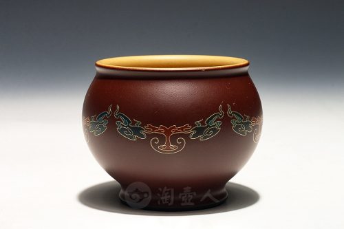 金彩杯紫砂壶