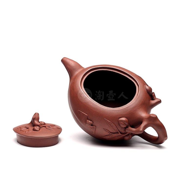 范大生制蟠桃福寿壶