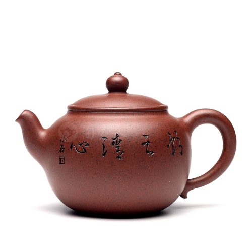 事圆紫砂壶