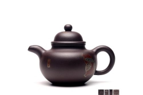 胡洪明制多子多福壶