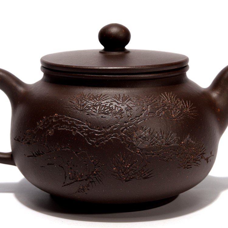 宜兴名家姜莲紫砂壶作品《全手君德壶》原矿全手工优惠全场包邮真品