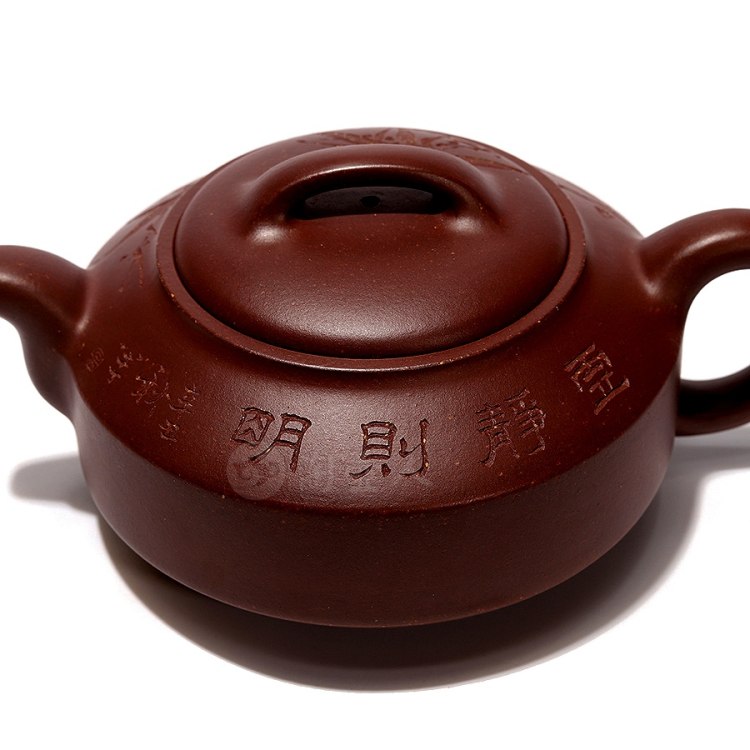 周夏全手工制汉君壶(吴东元书铭)