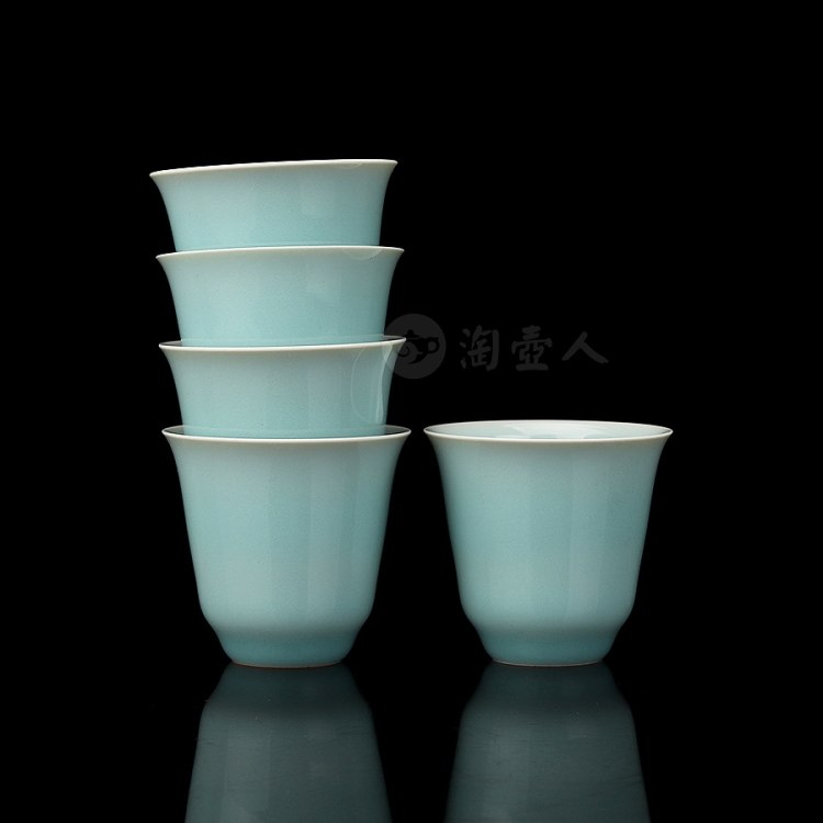 柳佳昊制《知夏岩茶杯(五只1套)》