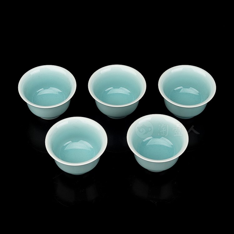 柳佳昊制《晓岩品茗杯(五只1套)】》