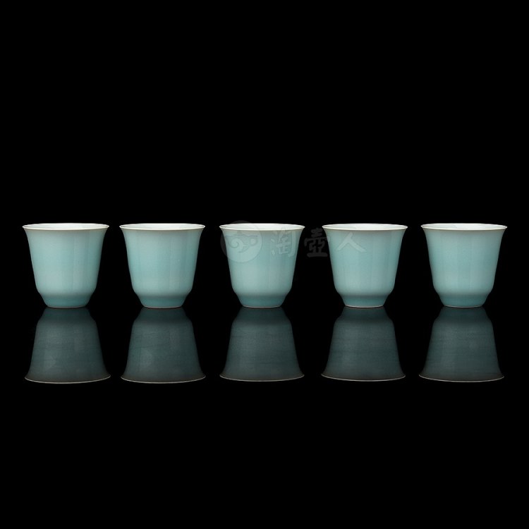 柳佳昊制《知夏岩茶杯(五只1套)》