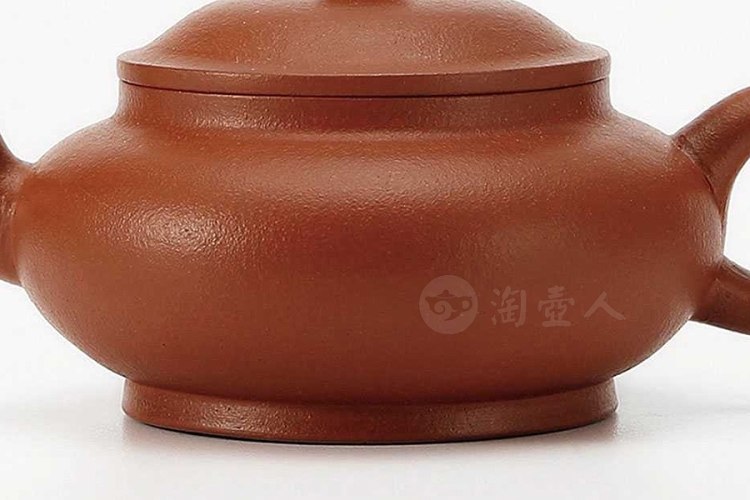 惠逸公制《朱泥扁灯壶》