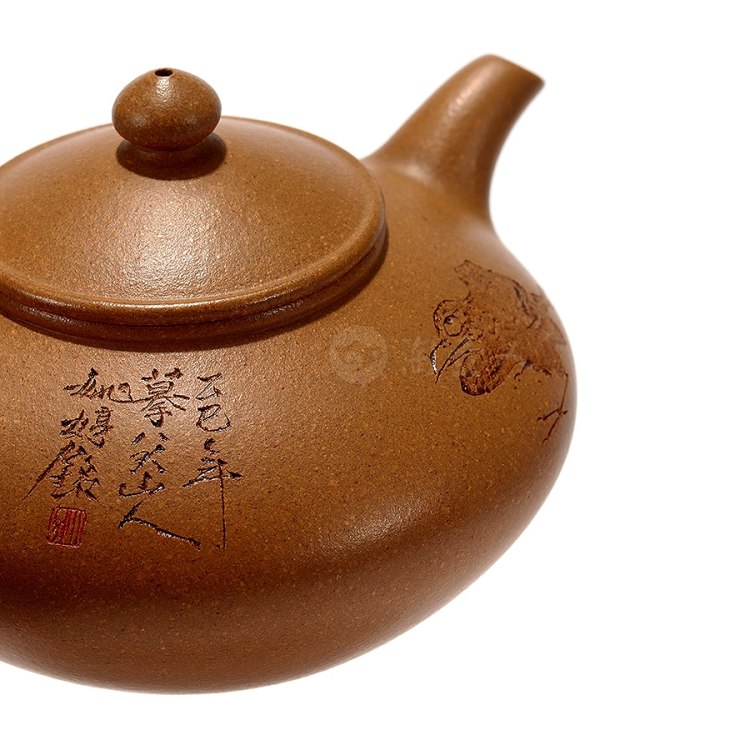 姚婷制《芝灵壶(网孔·薄胎)》