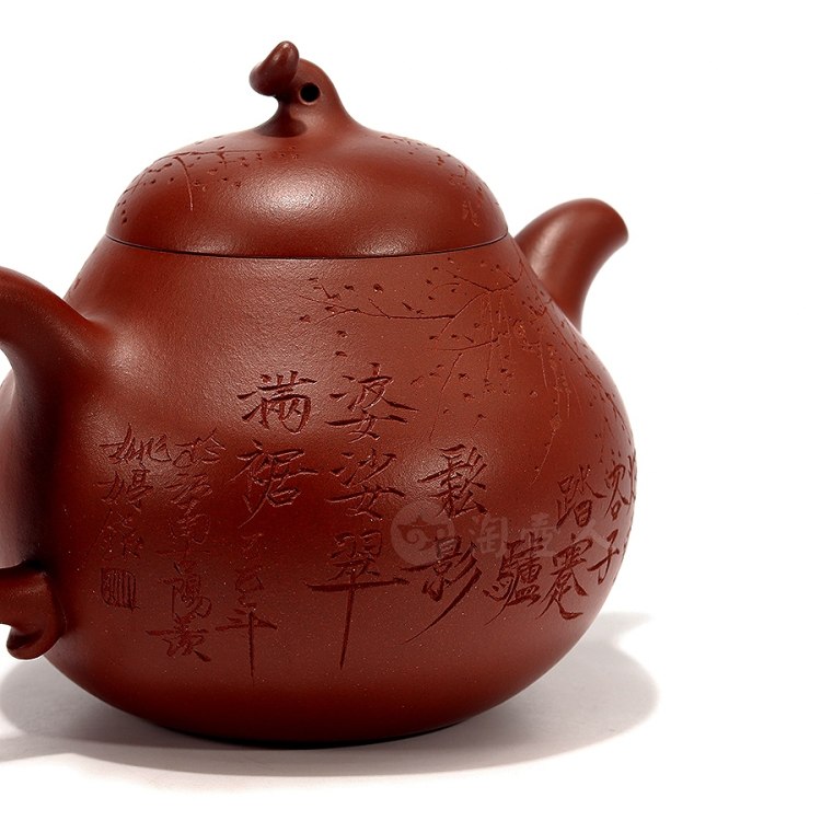 姚婷全手工制《茄段壶(薄胎)》