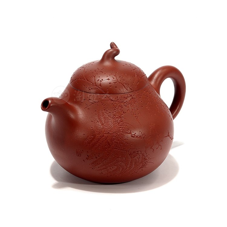 姚婷全手工制《茄段壶(薄胎)》