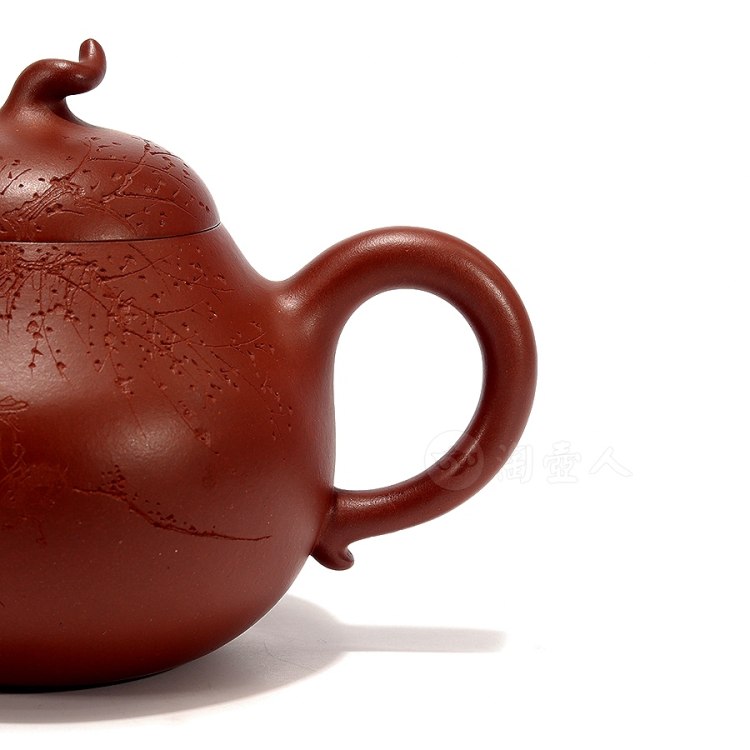 姚婷全手工制《茄段壶(薄胎)》