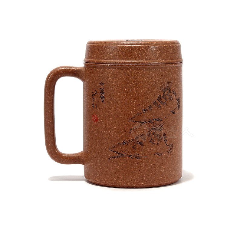 陈鑫制《福字盖杯》