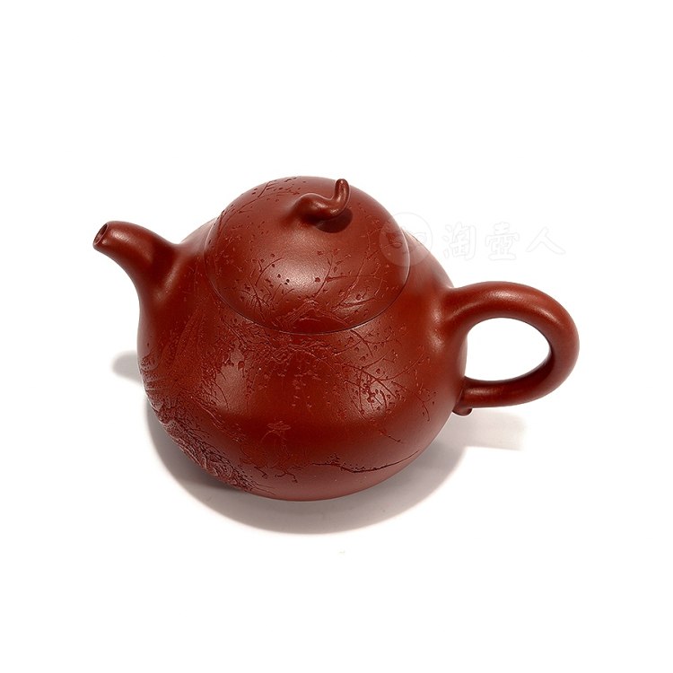 姚婷全手工制《茄段壶(薄胎)》