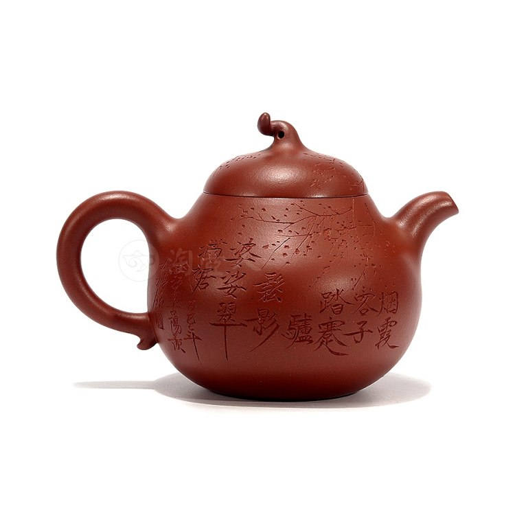 姚婷全手工制《茄段壶(薄胎)》